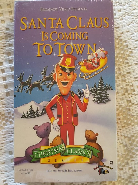 1970s Santa Clause is Coming to Town Christmas Classic VHS