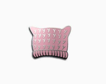 Pussy Hat Enamel Pin from women's march - feminist pin lapel pin pink