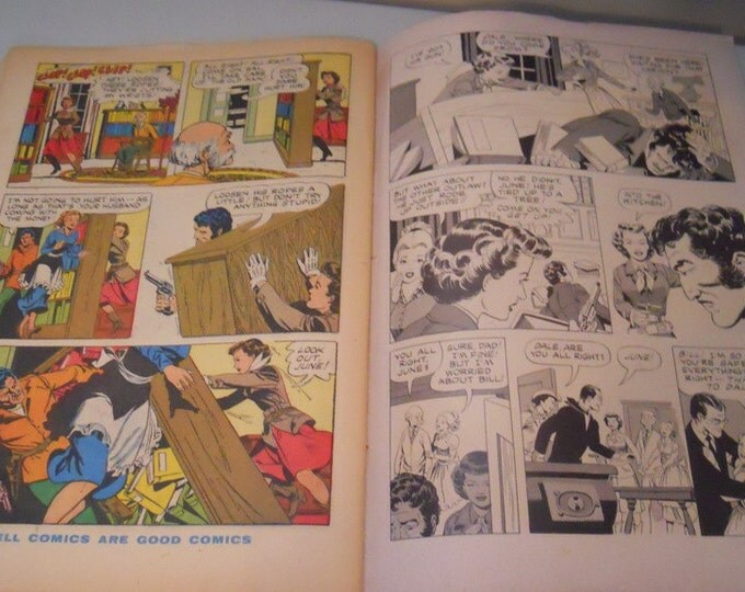 Dale Evans Queen of the West Vintage Comic Book, No. 13 1956, VG-