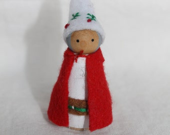 Felt peg doll | Etsy