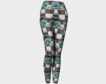 Lotus & Skull Leggings