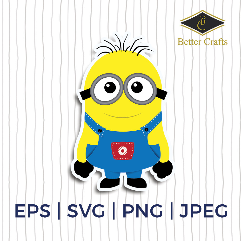 Download Minions Vector Art Decal SVG EPS Cricut Cut file.