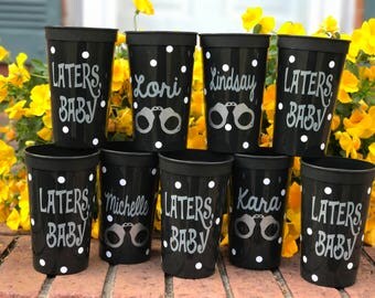 50 shades of grey cups, bachelorette cups, girls night out cups, party cups, dirty 30 birthday, 40 th birthday cups