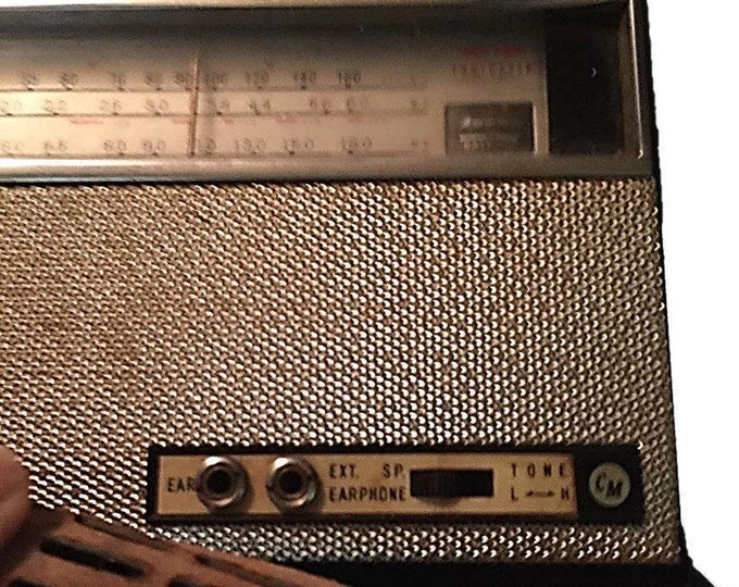 Vintage Channel Master Trans|World Transistor Radio | Model 6523 | 3 Bands (BC | SW1 | SW2) | Circa 1962
