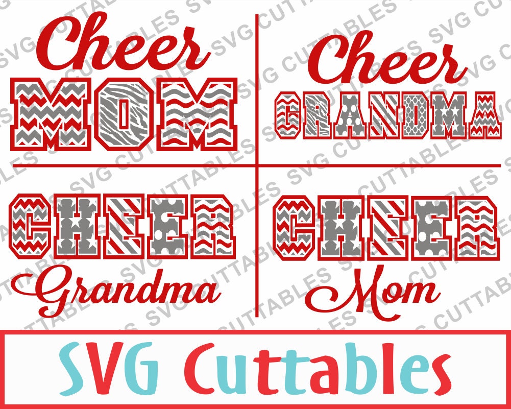 Download Cheer Mom Pattern Vectors Cheer Grandma svg eps dxf