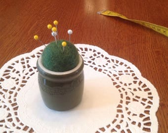 Barrel Pincushion Vintage