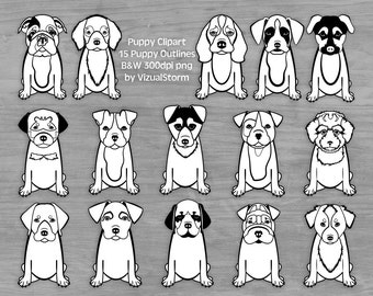 Dog Butt Clipart Cute Pet Butts Funny Puppy Dog Clipart