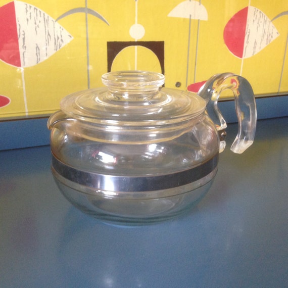 Vintage Glass Teapot 97
