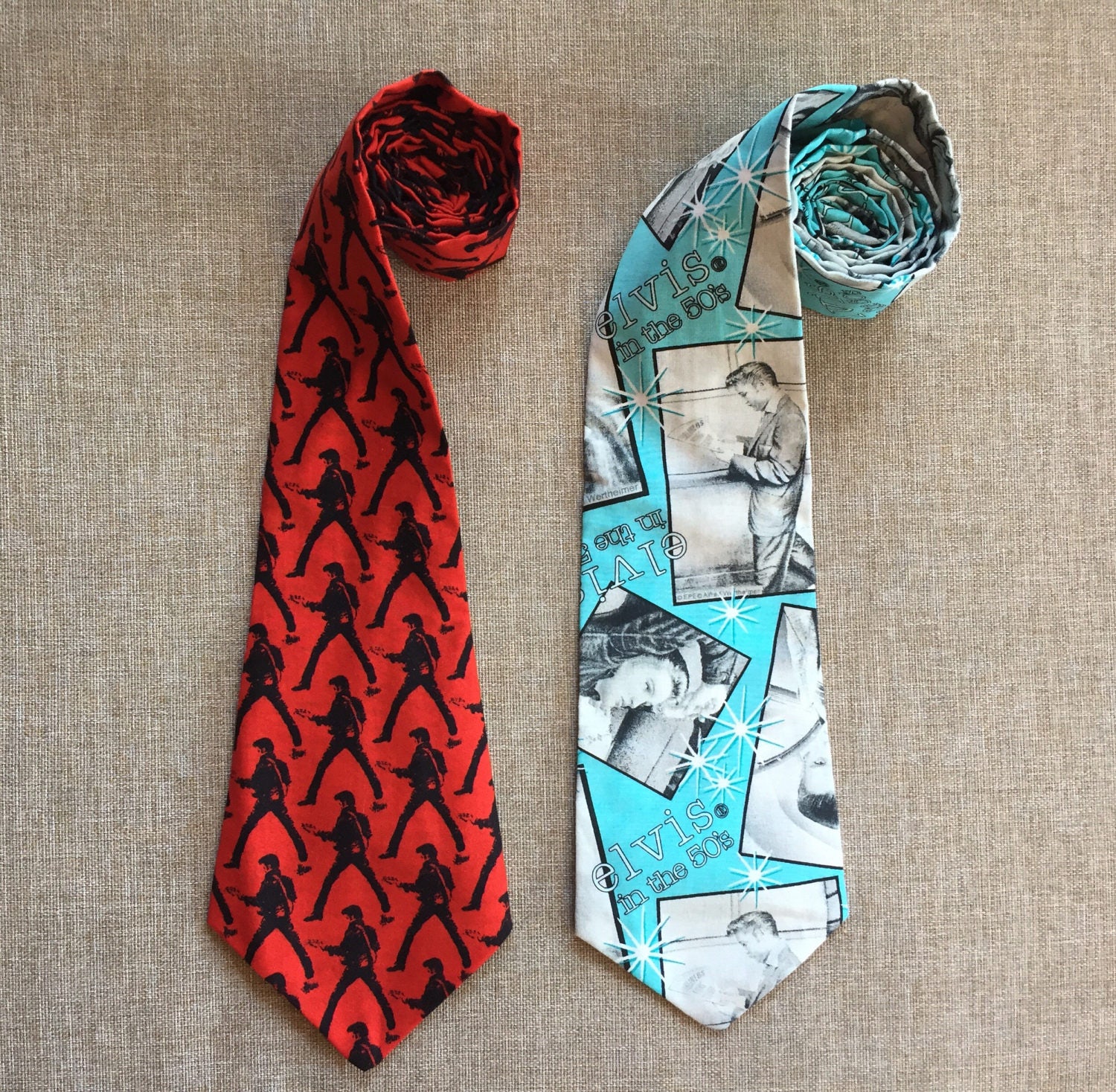 elvis presley tie