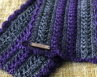 Crochet Herringbone Scarf - Child