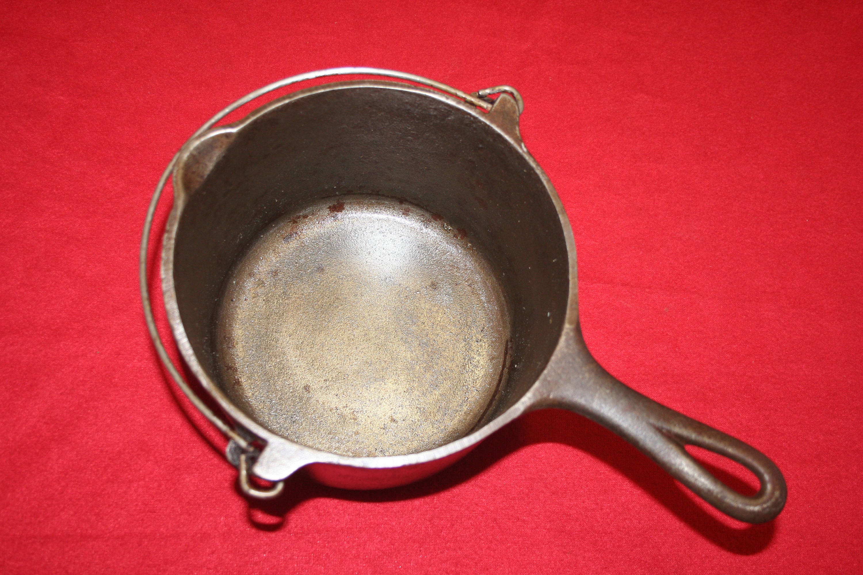 Griswold Cast Iron Deep Fat Fryer Pot 1003 . FREE SHIP