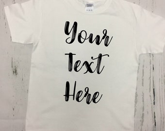 Custom Graphic Tee | Girls Graphic Tee | Boys Graphic Tee | Custom Girls Shirt | Custom Boys Tshirt | Youth Tee | Personalized Kids Tee