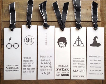 harry potter bookmark – Etsy