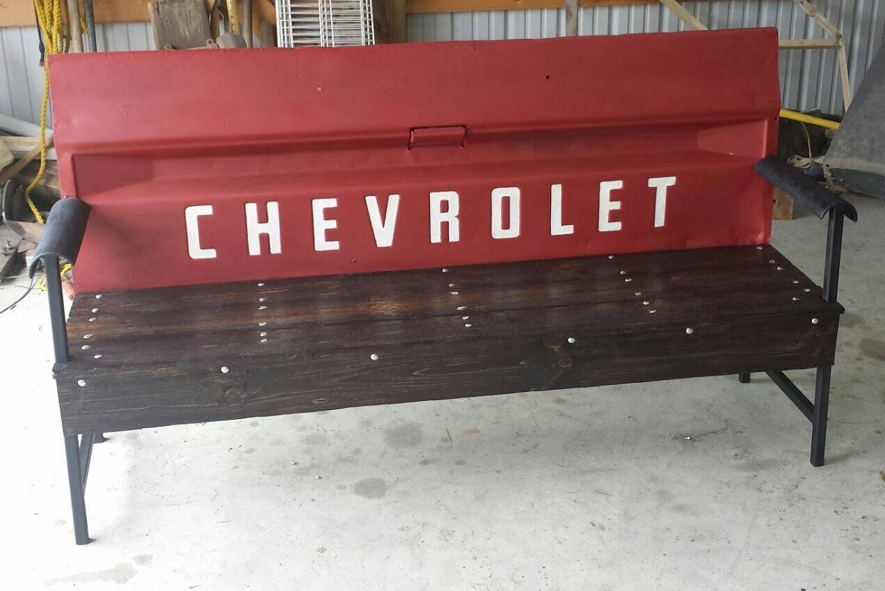 Vintage Tailgate Benches