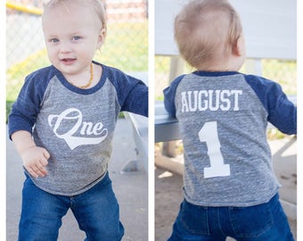 Baseball birthday shirt, boys birthday shirt, baseball t-shirt, baseball birthday party, baseball party, 1st birthday shirt, first birthday
