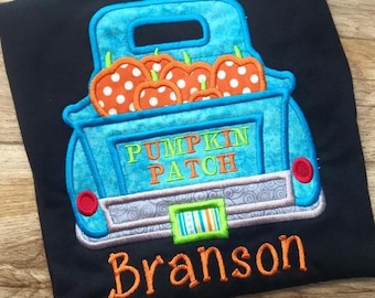 Boys pumpkin patch shirt