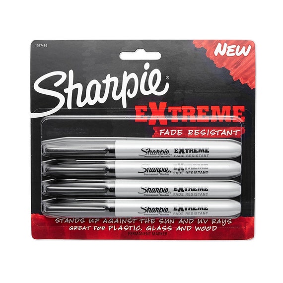Sharpie Extreme Fade Resistant Permanent Marker Fine Tip 4
