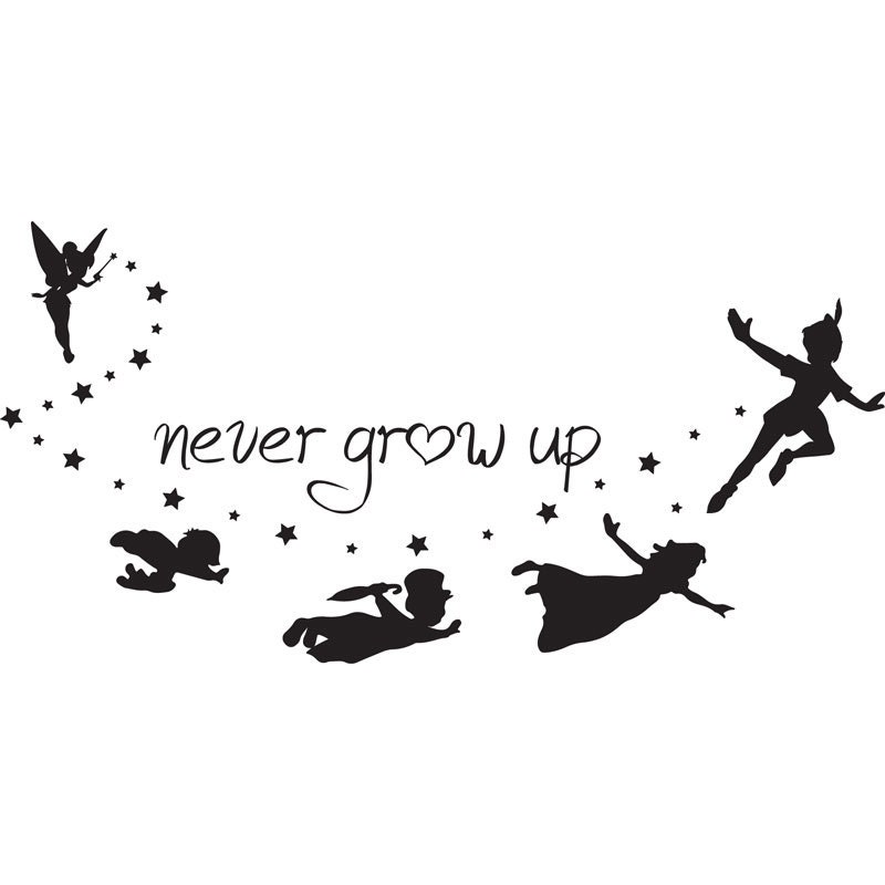 SVG disney peter pan never grow up peter pan quote disney