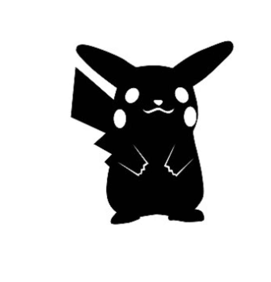 Download Pikachu SVG/PNG file, cut file, pokemon,pikachu profile ...