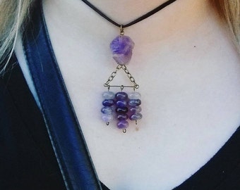 amethyst choker