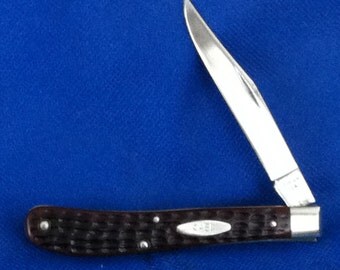 Vintage 1979 Case XX Slim Line Trapper NOS