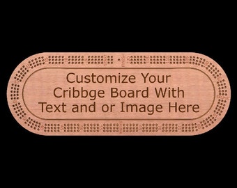 Personalized Custom Cribbage Board