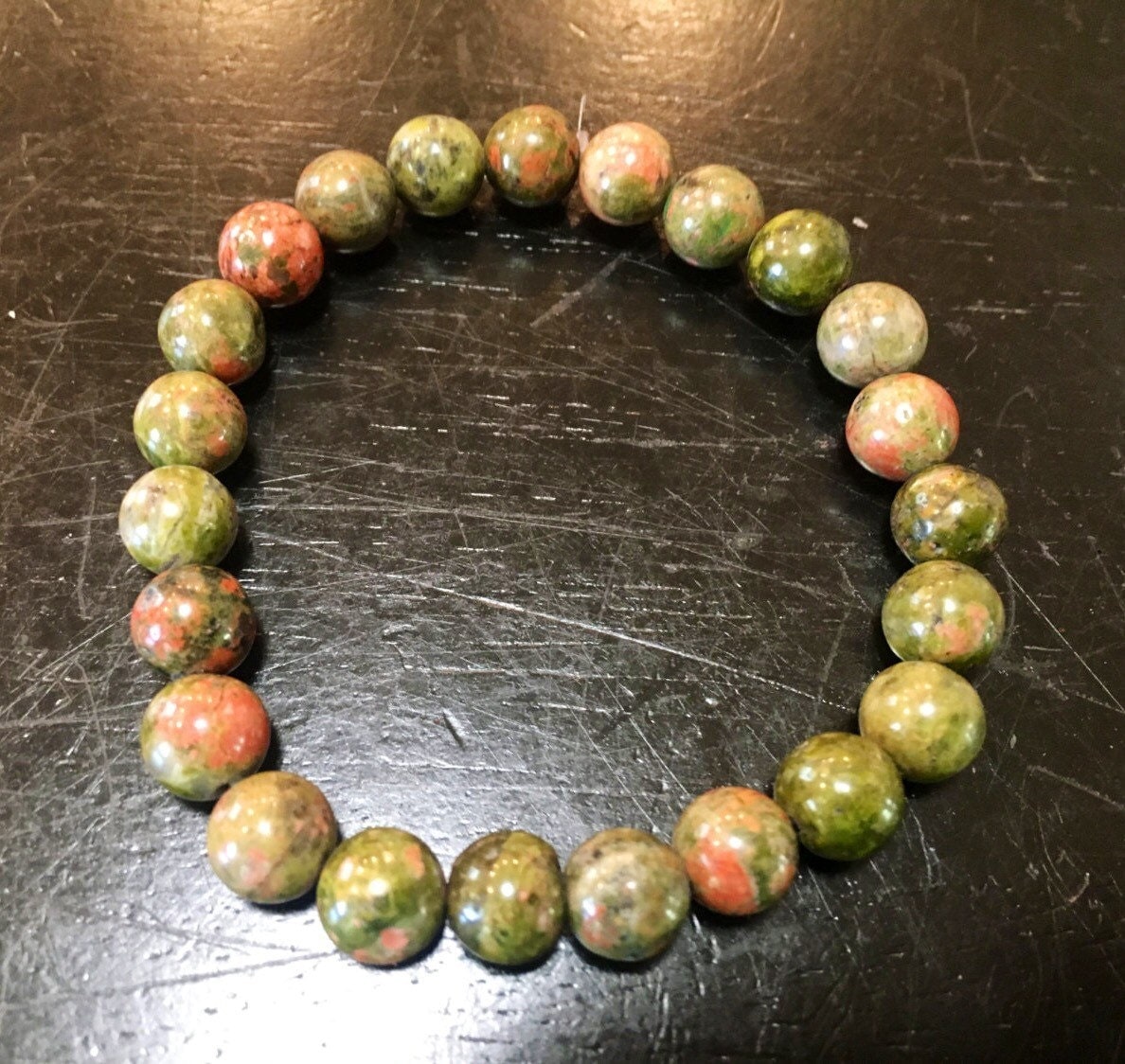 unakite bracelet healing crystal bracelet unakite jewelry