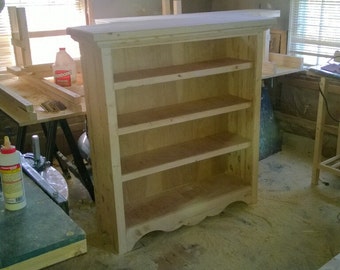 Rustic Bookcase (Reclaimed Wood)