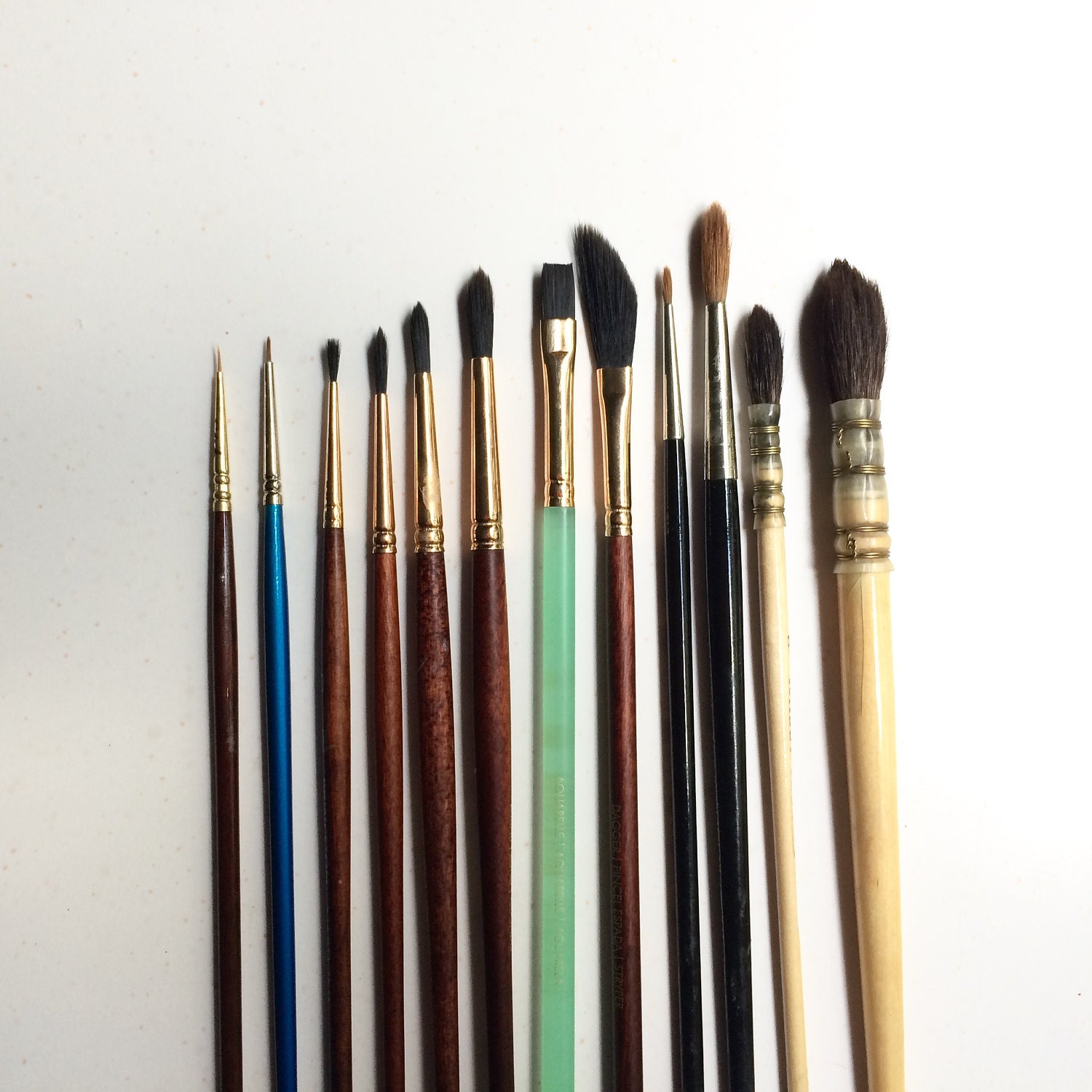 watercolor brushes