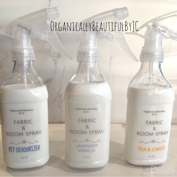 14 .oz Fabric AND Room Deodorizer Spray linen spray pet odor