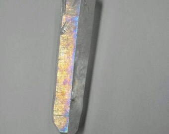 Double Terminated Angel Aura Quartz Point. Spiritual Tool