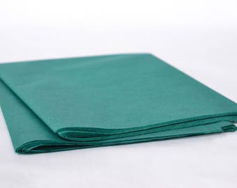 Teal Tissue Paper, Party Decoration, Wrapping Paper, Teal Wedding Decor, Gift Packaing, 24 Sheets