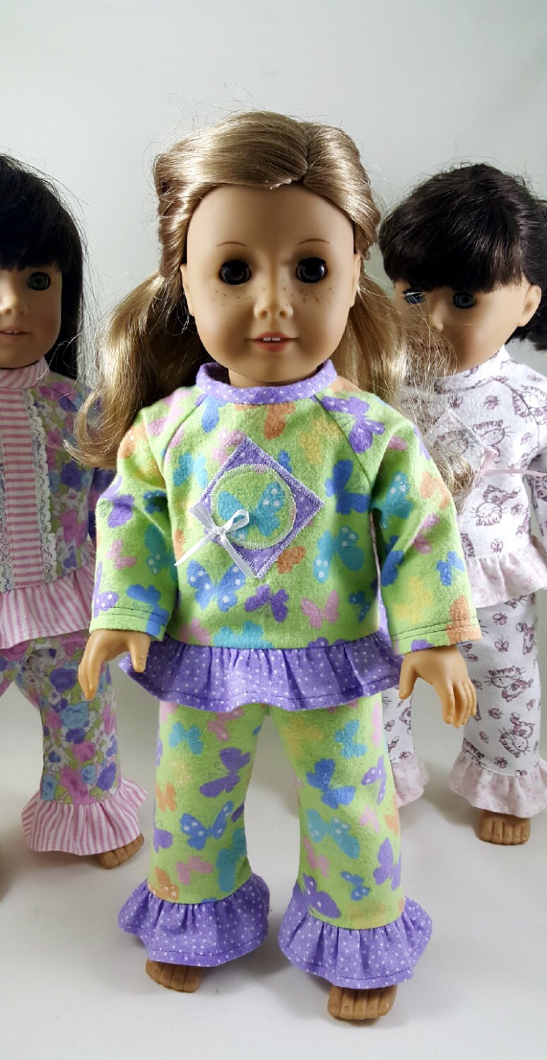 18 in doll pajamas