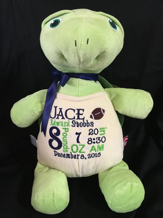 baby announcement stuffed animal