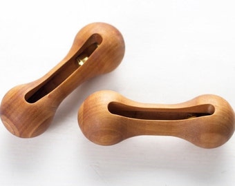 New baby Wooden Rattle toy with jingle-bells Wood toy Baby shower Handmade Grasping toy Baby gift Eco-friendly wooden toy