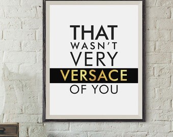Fashion Wall Decor versace wall decor | etsy Fashion Wall Decor versace wall decor | etsy