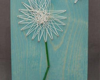 dandelion string art