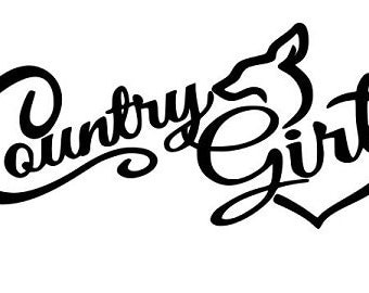 Country girl decal | Etsy