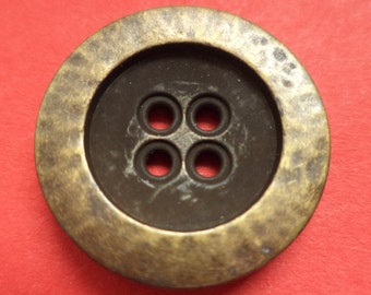 10 METAL BUTTONS bronze buttons 23 mm (3155) metal button jacket buttons
