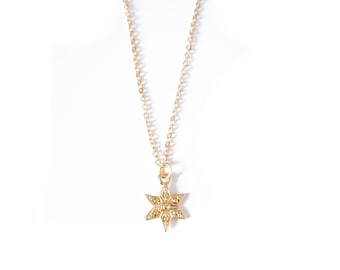 Snow Flower necklace