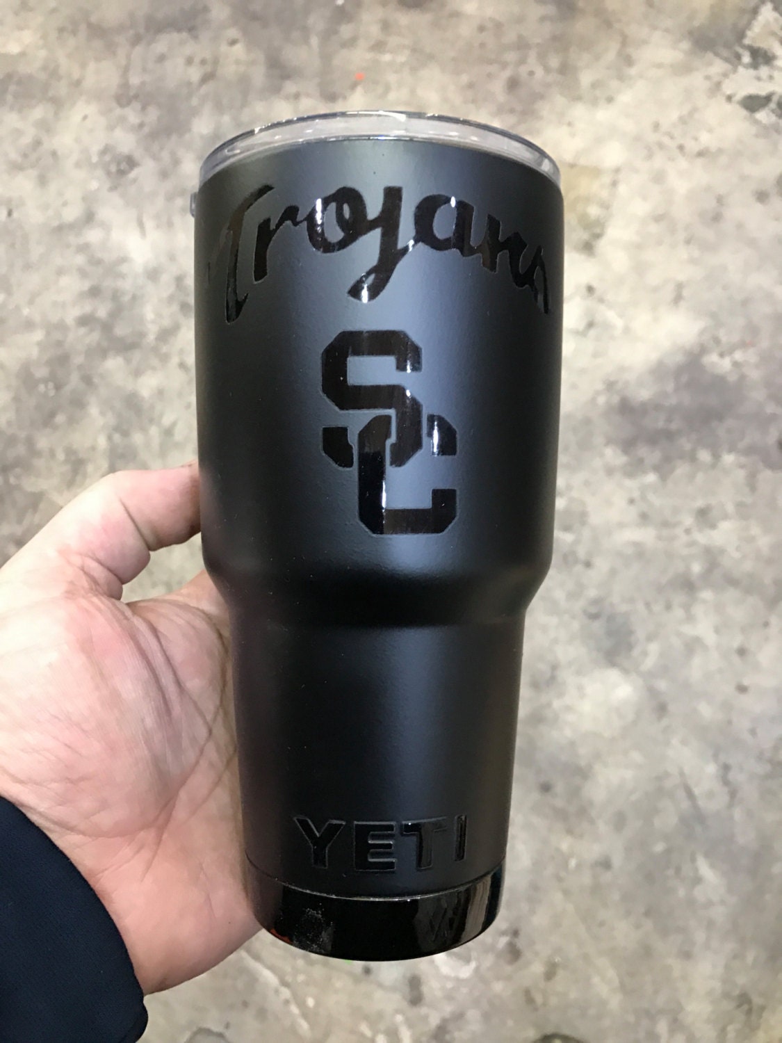 USC Trojans YETI Cup Custom Powder Coated 30 20 by batreasures85