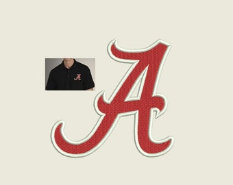 Alabama Embroidery Design - 2,3,4,5 inch size instant download