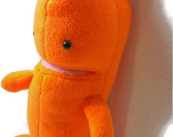 stuffed carrot toy