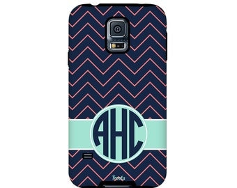 Monogram Galaxy S4 Case - Galaxy S5 Hard Case - Monogrammed S6 Case - Galaxy S6 Cute Case - Galaxy S7 Slim Case -Galaxy S3 Case- Note 3 Case