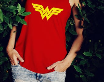 Wonder Woman Shirt - Wonder Woman Shirt Tank Top And T-Shirt - Wonder Woman Clothing