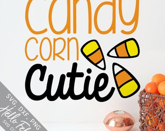 Halloween Svg, Candy Corn Svg, Cutie Svg, Baby Svg, Boo Svg, Dxf, Jpg, Svg files for Cricut, Svg files for Silhouette, Vector Art, Clip Art