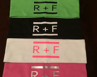 Set of five Rodan and Fields headbands