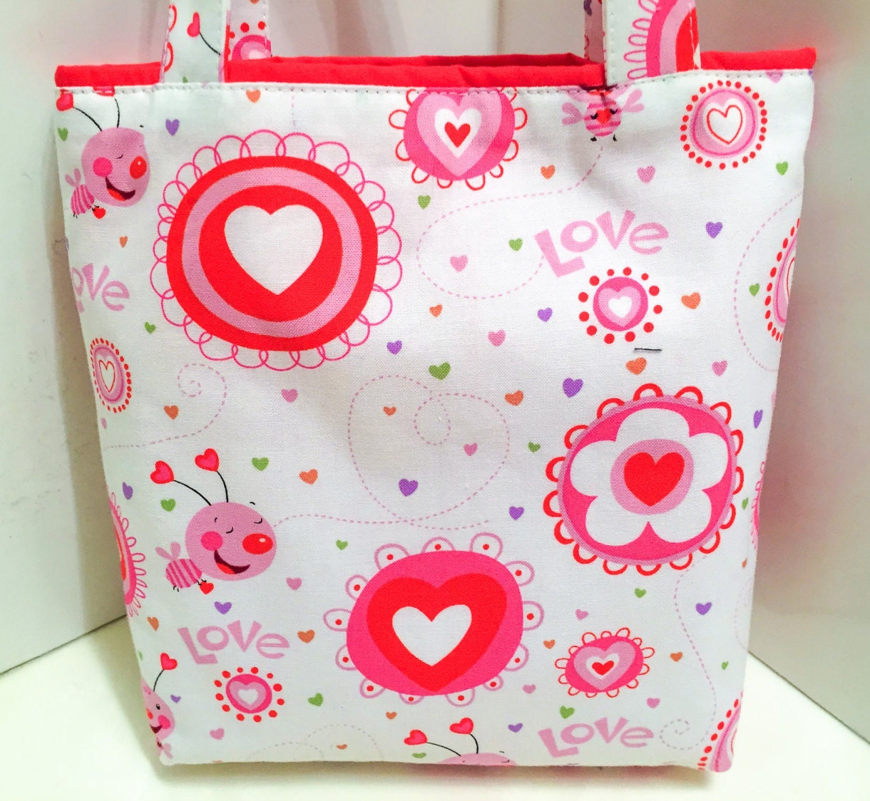 Valentine Gift Tote Bag Gift Wrap Reusable Wrapping Paper