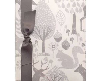 Tight Bound Baby Memory Book - Woodland Animals