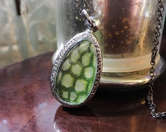 Dragonhide Specimen Locket Neclace - Artistry To Alchemy